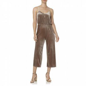 Simply Styled Petites' Velour Jumpsuit